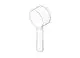 DORNBRACHT-Griff-ERSATZTEILE-90209701200-50-x-130-x-28-mm-Platin-gebuerstet-90209701200-06 gallery number 1